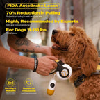 Fida Autobrake Retractable Dog Safety Leash - 16FT Heavy Duty No Pull Leash for Medium to Large Dogs with Auto Brake and One-Hand Control for Effortless Walks