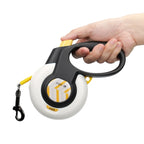 Fida Autobrake Retractable Dog Safety Leash - 16FT Heavy Duty No Pull Leash for Medium to Large Dogs with Auto Brake and One-Hand Control for Effortless Walks